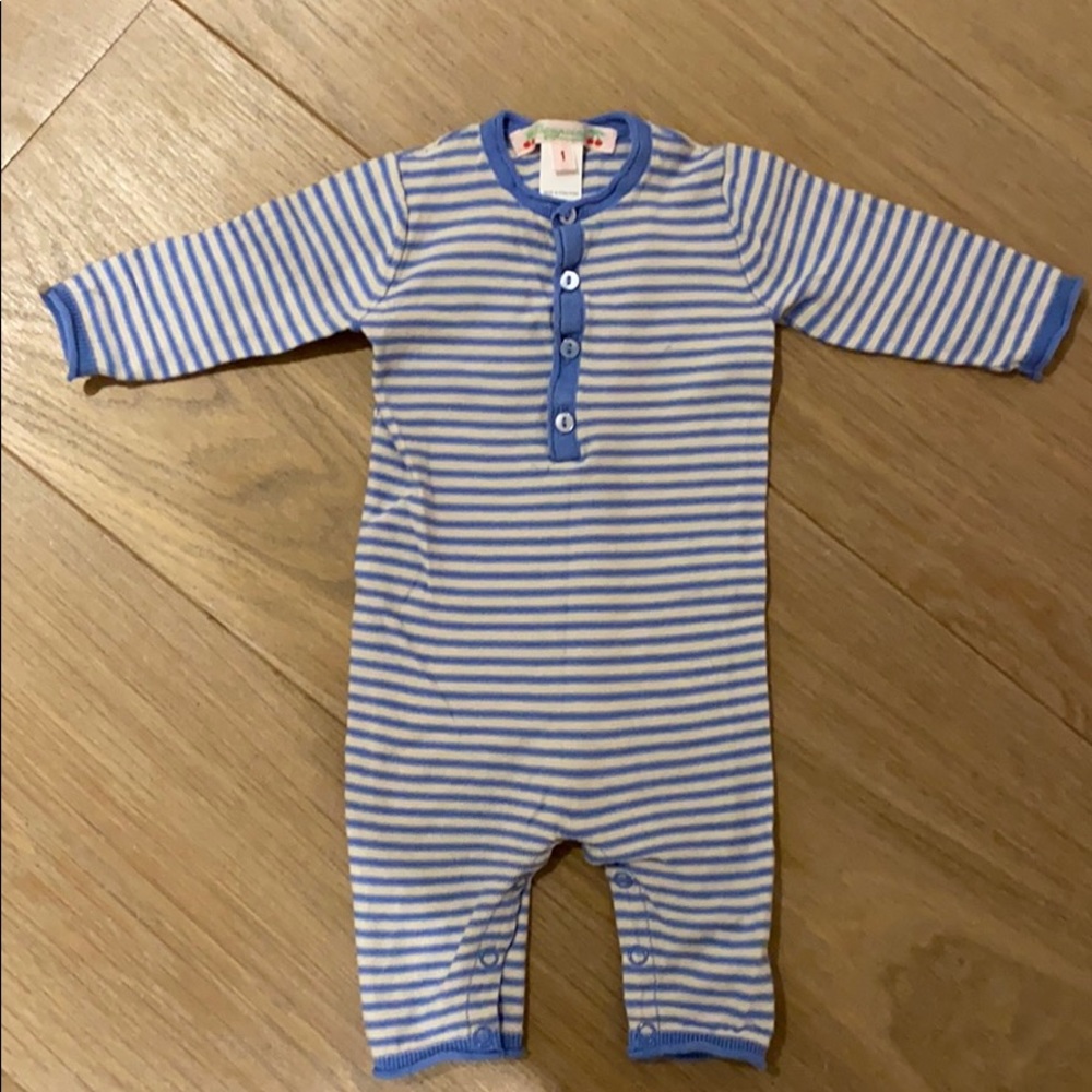 Bonpoint Cotton Coverall Infant Boy